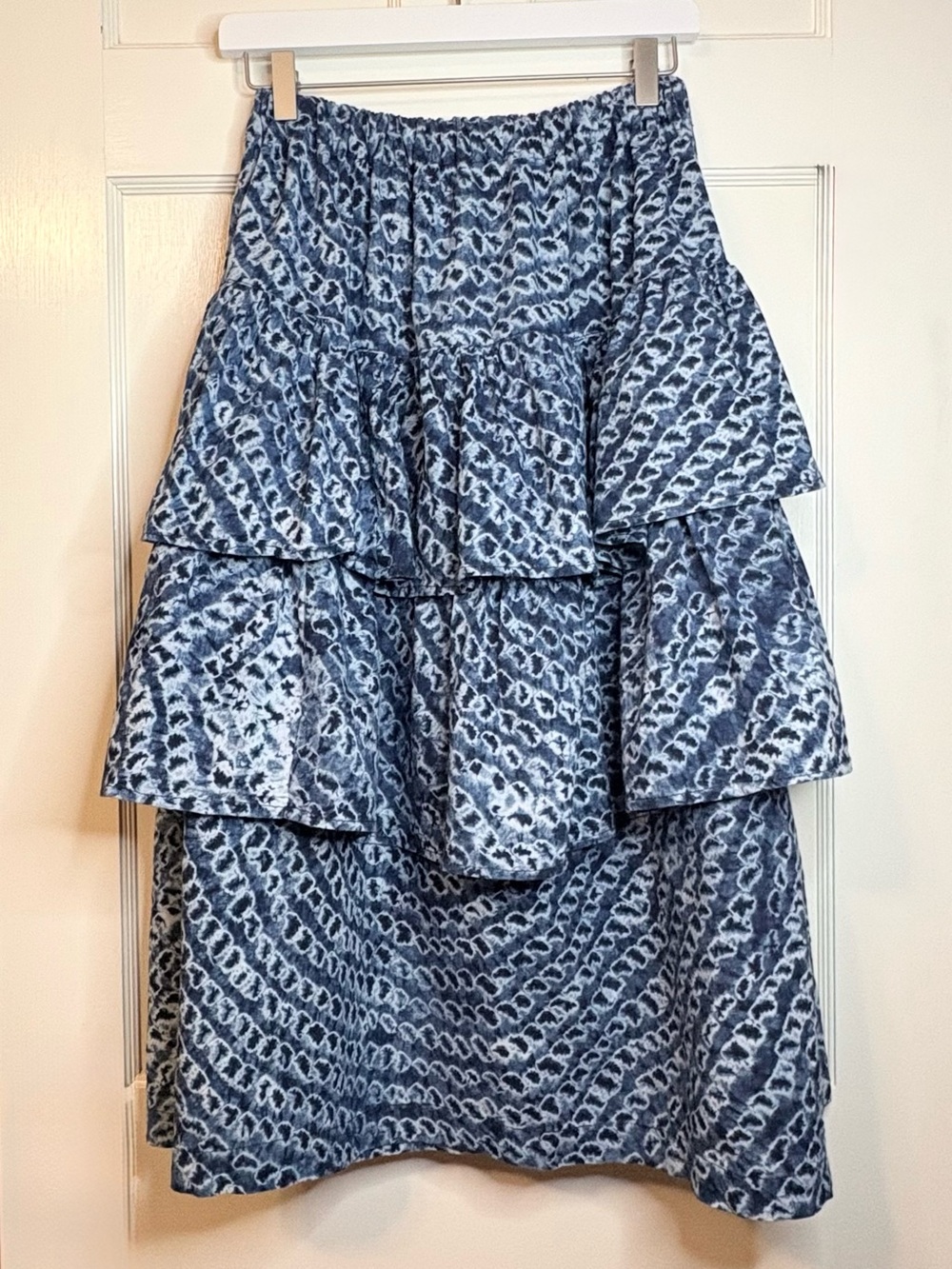 Spirit of Courage African Hand-Dyed Tiered Skirt